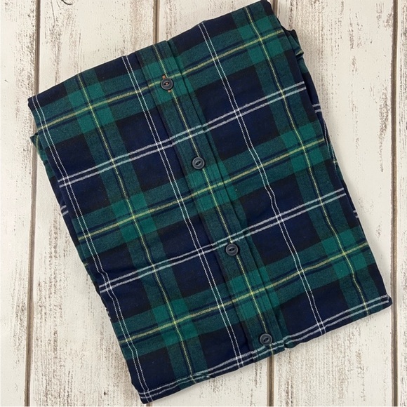 Weatherproof Vintage Flannel Plaid Men’s Shirt Large Long Sleeve Holiday Tartan - Picture 4 of 6